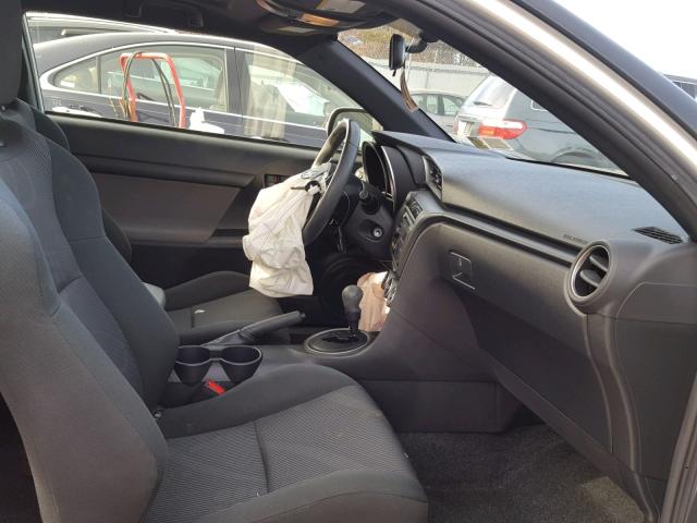 JTKJF5C74D3054410 - 2013 TOYOTA SCION TC ვერცხლისფერი ფოტო 5