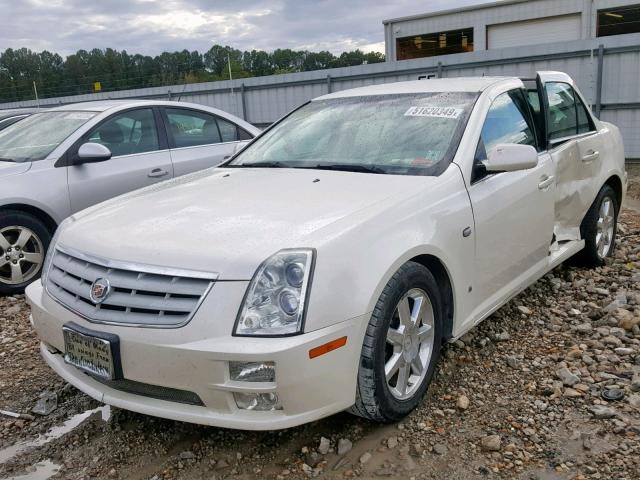 1G6DC67A570169910 - 2007 CADILLAC STS WHITE photo 2