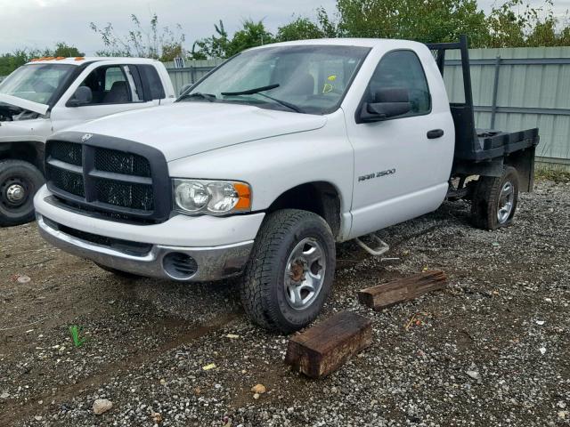 3D7KU26653G759317 - 2003 DODGE RAM 2500 S Սպիտակ լուսանկար 2
