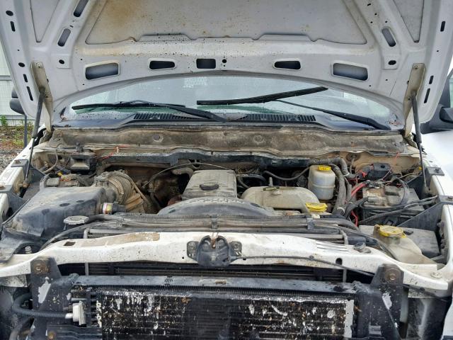 3D7KU26653G759317 - 2003 DODGE RAM 2500 S Սպիտակ լուսանկար 7