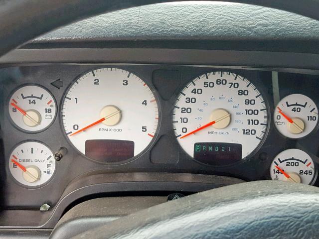 3D7KU26653G759317 - 2003 DODGE RAM 2500 S Սպիտակ լուսանկար 8