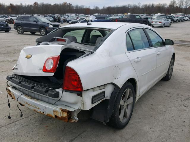 1G1ZG57B894184884 - 2009 CHEVROLET MALIBU LS WHITE photo 4