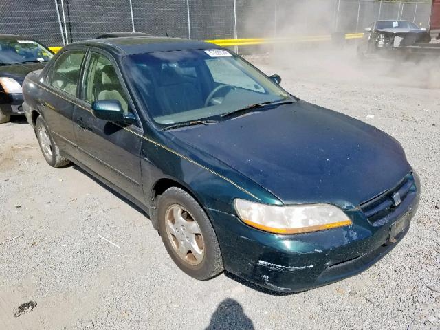 1HGCG5655YA087104 - 2000 HONDA ACCORD EX GREEN photo 1