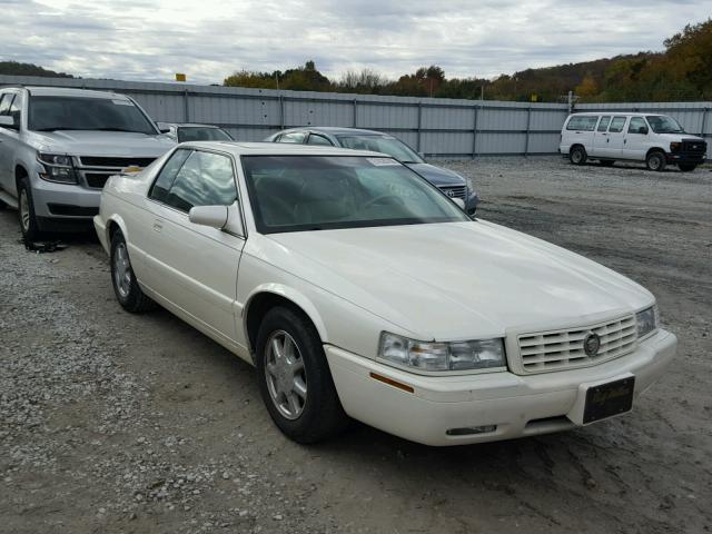 1G6ET1299XU613402 - 1999 CADILLAC ELDORADO T WHITE photo 1