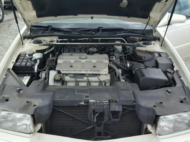 1G6ET1299XU613402 - 1999 CADILLAC ELDORADO T WHITE photo 7