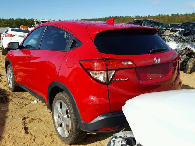 3CZRU5H58GM741975 - 2016 HONDA HR-V EX RED photo 3