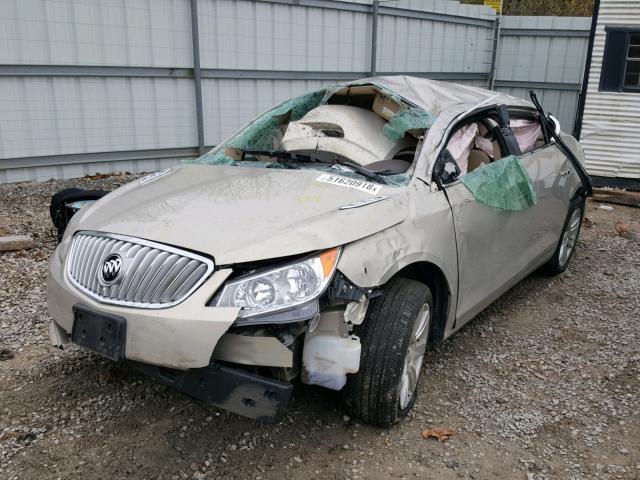 1G4GC5ED7BF381064 - 2011 BUICK LACROSSE C TAN photo 2