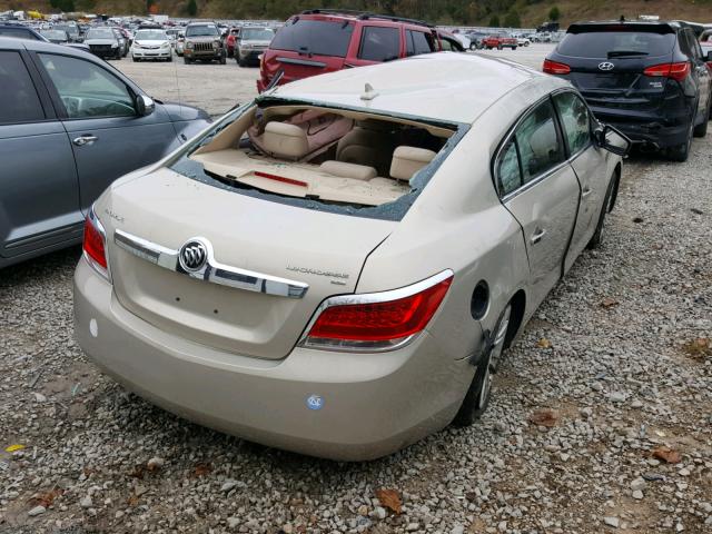 1G4GC5ED7BF381064 - 2011 BUICK LACROSSE C TAN photo 4