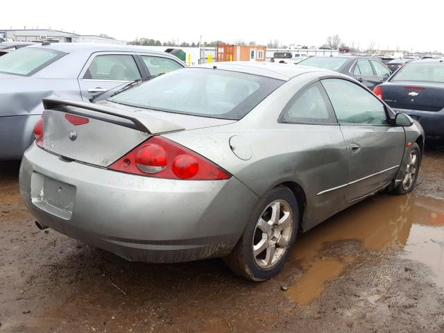 1ZWFT61L3Y5631233 - 2000 MERCURY COUGAR V6 GRAY photo 4