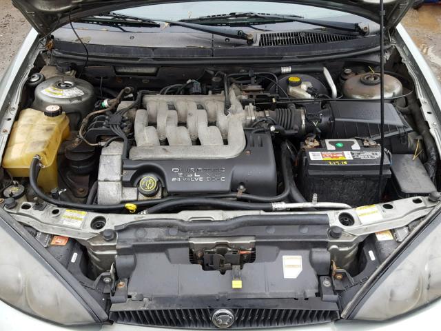 1ZWFT61L3Y5631233 - 2000 MERCURY COUGAR V6 GRAY photo 7