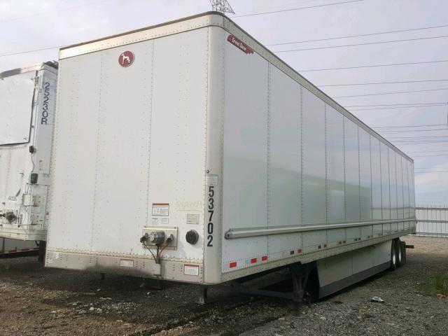 1GRAP0627KT120555 - 2019 GREAT DANE TRAILER DRY VAN WHITE photo 3