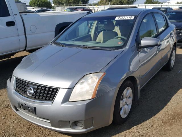 3N1AB61E18L718119 - 2008 NISSAN SENTRA 2.0 GRAY photo 2