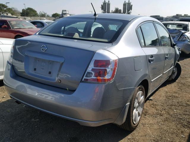 3N1AB61E18L718119 - 2008 NISSAN SENTRA 2.0 GRAY photo 4