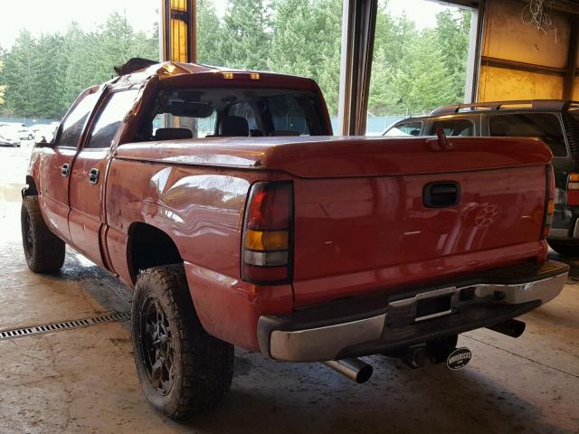 2GTEC13N361297580 - 2006 GMC NEW SIERRA RED photo 3