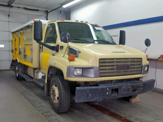 1GDJ5C1G87F415265 - 2007 GMC C5500 C5C0 YELLOW photo 1