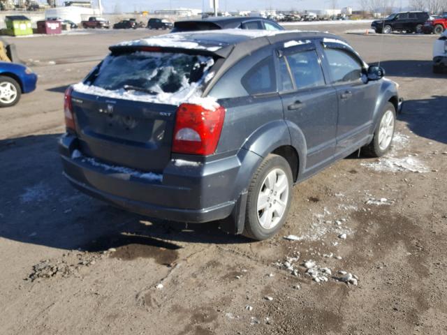 1B3HB48B18D558956 - 2008 DODGE CALIBER SX BLUE photo 4