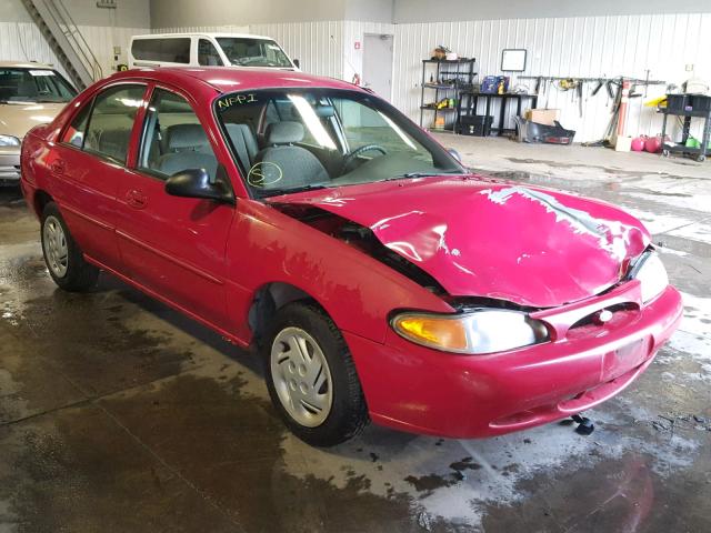 3FAFP13P71R208453 - 2001 FORD ESCORT RED photo 1