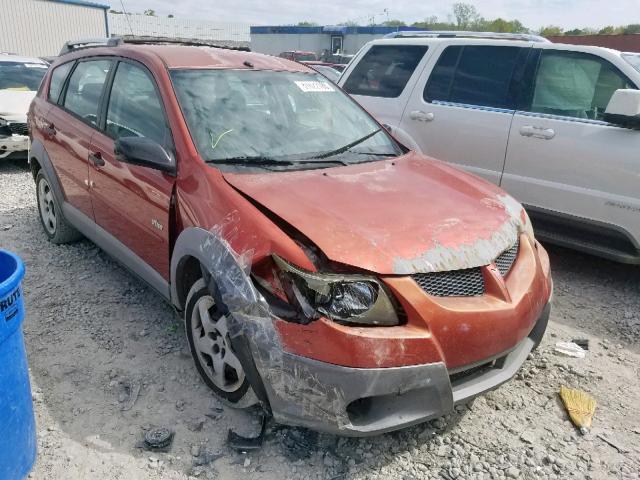 5Y2SL62863Z402742 - 2003 PONTIAC VIBE RED photo 1