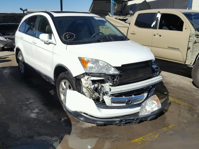 JHLRE38768C025929 - 2008 HONDA CR-V EXL WHITE photo 1