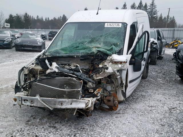 NM0LS7DN3AT034565 - 2010 FORD TRANSIT CO WHITE photo 2