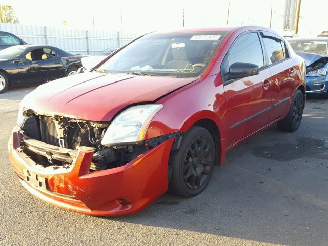 3N1AB6AP4AL663821 - 2010 NISSAN SENTRA 2.0 RED photo 2