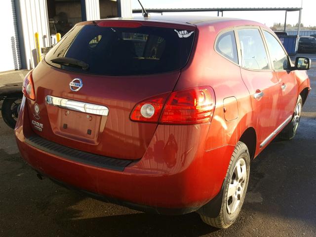 JN8AS5MTXEW102253 - 2014 NISSAN ROGUE SELE RED photo 4