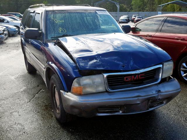 1GKCS13W2X2539297 - 1999 GMC JIMMY BLUE photo 1