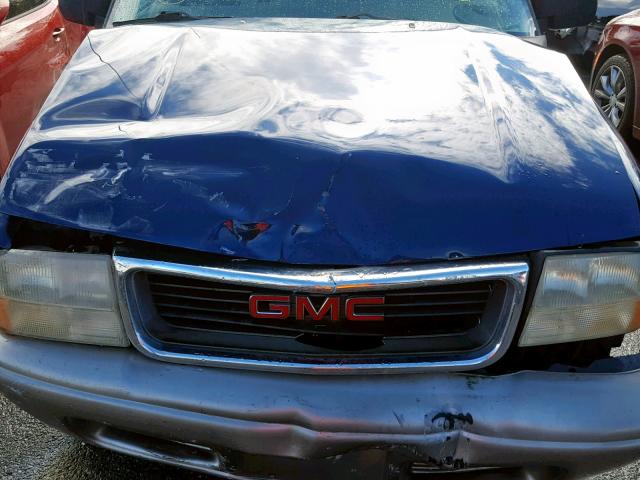 1GKCS13W2X2539297 - 1999 GMC JIMMY BLUE photo 9