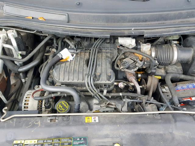 2FMZA58274BA38817 - 2004 FORD FREESTAR L BEIGE photo 7