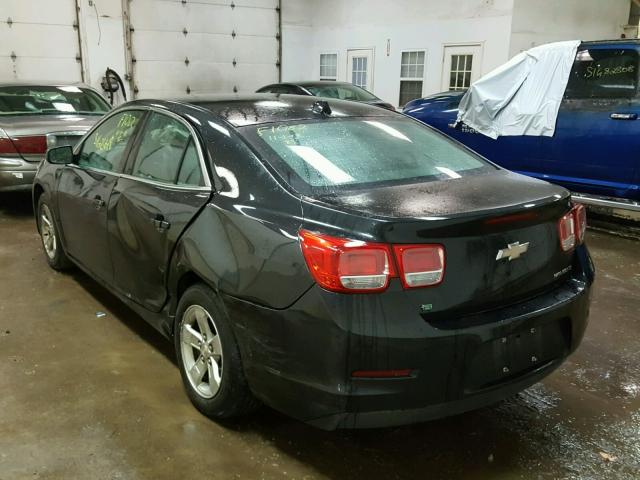 1G11C5SL1EF205632 - 2014 CHEVROLET MALIBU 1LT შავი ფოტო 3