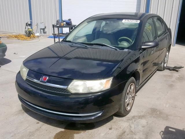 1G8AJ54F54Z210635 - 2004 SATURN ION LEVEL BLACK photo 2