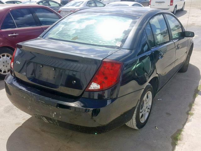 1G8AJ54F54Z210635 - 2004 SATURN ION LEVEL BLACK photo 4