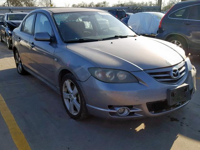 JM1BK323X41147552 - 2004 MAZDA 3 S GRAY photo 1