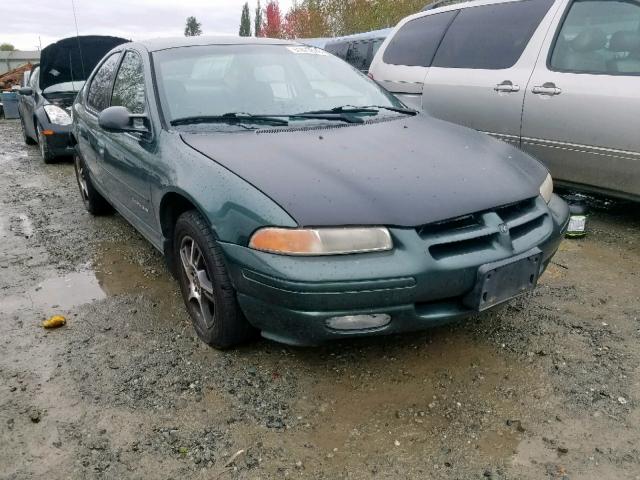 1B3EJ56H3YN248966 - 2000 DODGE STRATUS ES GREEN photo 1