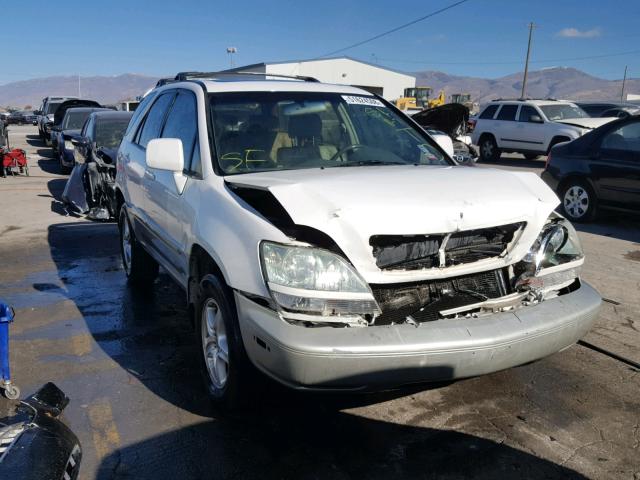 JTJHF10U110206159 - 2001 LEXUS RX 300 WHITE photo 1