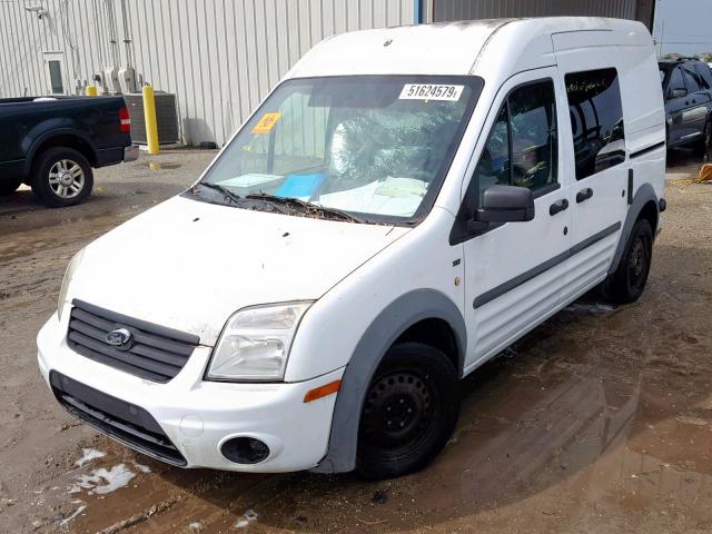 NM0LS6BN8AT009139 - 2010 FORD TRANSIT CO WHITE photo 2