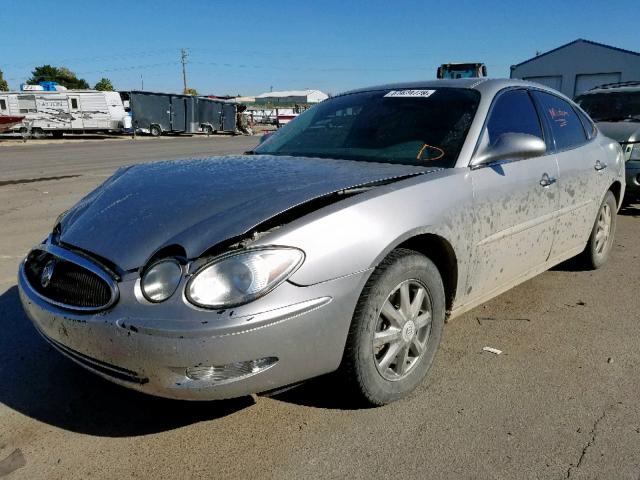 2G4WD582771246409 - 2007 BUICK LACROSSE C SILVER photo 2