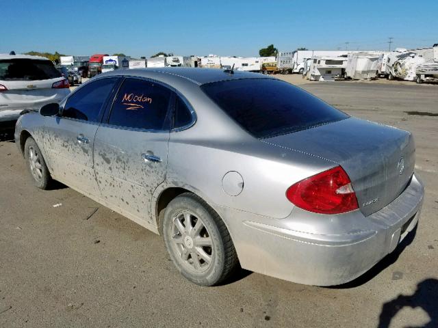 2G4WD582771246409 - 2007 BUICK LACROSSE C SILVER photo 3