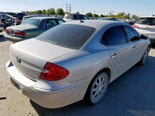 2G4WD582771246409 - 2007 BUICK LACROSSE C SILVER photo 4