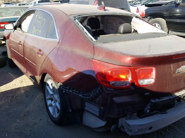 1G11C5SL6FF217714 - 2015 CHEVROLET MALIBU 1LT BURGUNDY photo 3