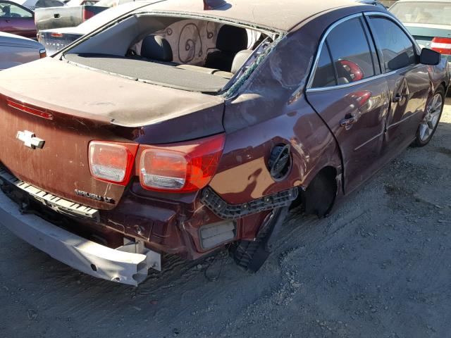 1G11C5SL6FF217714 - 2015 CHEVROLET MALIBU 1LT BURGUNDY photo 4
