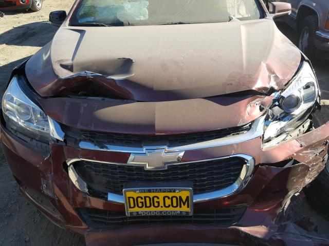 1G11C5SL6FF217714 - 2015 CHEVROLET MALIBU 1LT BURGUNDY photo 7
