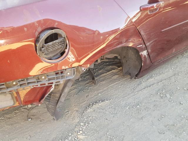 1G11C5SL6FF217714 - 2015 CHEVROLET MALIBU 1LT BURGUNDY photo 9