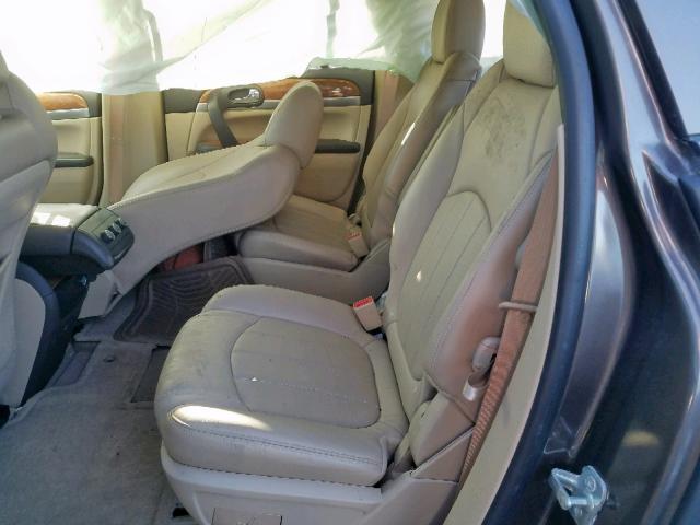 5GAKRCED5CJ161598 - 2012 BUICK ENCLAVE BROWN photo 6