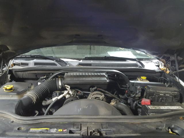 1J8HG48K86C144018 - 2006 JEEP COMMANDER BLACK photo 7