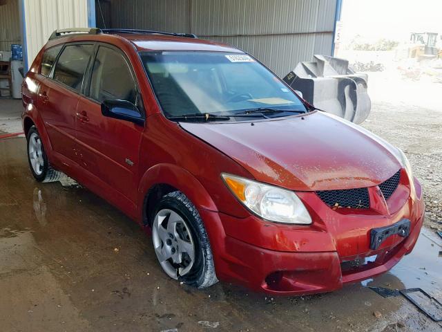 5Y2SL62894Z437163 - 2004 PONTIAC VIBE RED photo 1