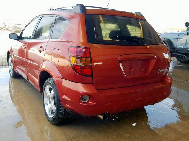 5Y2SL62894Z437163 - 2004 PONTIAC VIBE RED photo 3