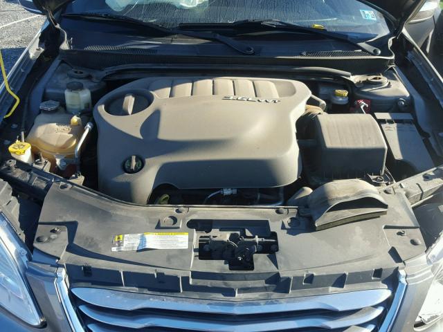 1C3CCBCG1DN612018 - 2013 CHRYSLER 200 LIMITE GRAY photo 7