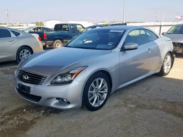 JN1CV6FE3EM902424 - 2014 INFINITI Q60 BASE SILVER photo 2