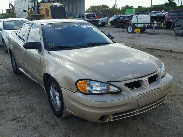 1G2NF52E74C251035 - 2004 PONTIAC GRAND AM S GOLD photo 1